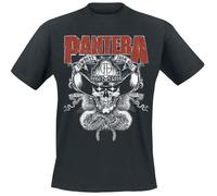 Pantera CFH Texas Skull T-Shirt schwarz in XXL