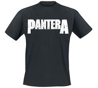 Pantera Logo T-Shirt schwarz in L