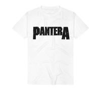 Pantera Logo T-Shirt weiß in XXL