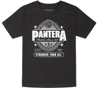 Pantera Metal-Kids - Stronger Than All T-Shirt schwarz in 104