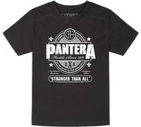 Pantera Metal-Kids - Stronger Than All T-Shirt schwarz in 140
