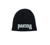PANTERA Mütze Beanie Cap Classic Band Logo Nue offiziell Schwarz One Size