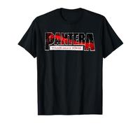 Pantera Offizielles Vulgar-Display von Power-Logo, Rot T-Shirt
