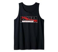 Pantera Offizielles Vulgar-Display von Power-Logo, Rot Tank Top