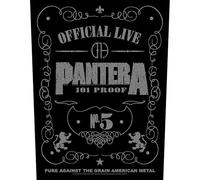 PANTERA 101% PROOF Backpatch