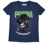 Pantera Skeleton Cowboy Damen T Shirt S