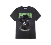 Pantera - Skeleton Cowboy Stone Washed - T-Shirt - Grau - M - 100% Baumwolle Grau M