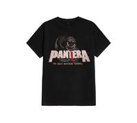 Pantera - Snake Logo - T-Shirt - Schwarz - XL - 100% Baumwolle Schwarz XL