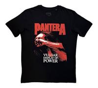 Pantera T Shirt Vulgar Display of Power Band Logo offiziell Herren Schwarz M