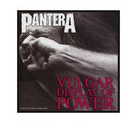 PANTERA Vulgar Display Of Power Unisex Patch multicolor 100% Polyester Band-Merch, Bands
