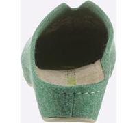 Pantoffel WALDLÄUFER, Damen, Gr. 36, grün (apfel), Filz, Schuhe Hausschuh Pantoffeln (47449220-36) apfel