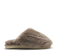 thies Schaffellpantoffel Sheepskin Slipper grau Hausschuhe Damen, Größe Euro (US) 38