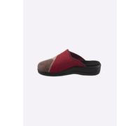 Pantoffel CASUAL LOOKS, Damen, Gr. 37, beige (beige, rot), Filz, Schuhe (54044435-37) beige, rot