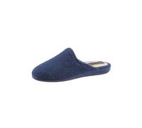 Pantoffel CLASSIC, Damen, Gr. 38, blau, Textil, Schuhe Hausschuh Pantoffeln (33411842-38) blau