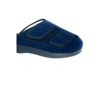 Pantoffel, Damen, Gr. 43, blau (marine), Textil, Schuhe (75397166-43) marine