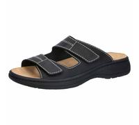Pantoffel Herren Schnallen schwarz LICO Lico Wellness - Schwarz / 45