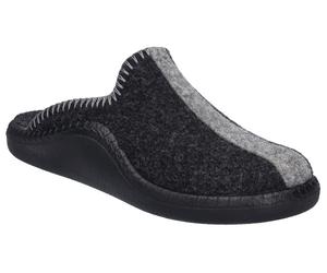 Pantoffel JOSEF SEIBEL "Monaco 62", Damen, Gr. 38, grau (hellgrau, dunkelgrau), Textil, Schuhe, Hausschuh, Slipper mit Ziernähte (18543854-38) hellgrau, dunkelgrau