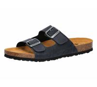 Pantoffel LICO "Pantolette Alvaro", Herren, Gr. 38, blau, Leder, Schuhe (86586862-38) blau