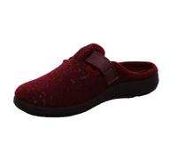 Pantoffel ROHDE "BARI", Damen, Gr. 41, rot (bordeaux), Filz, Schuhe, Hausschuh, Clog, Schlappen in klassischer Optik (67962646-41) bordeaux