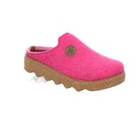 Pantoffel ROHDE "Foggia-D", Damen, Gr. 39, Filz, pink, Schuhe, Homeslipper, Wohlfühlschuh, Filz Clog mit Plateausohle (72514934-39) pink