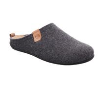 Pantoffel ROHDE "GREENYS N35", Damen, Gr. 37, grau, Filz, Schuhe, Hausschuh, Clog, Homeslipper mit herausnehmbarer Innensohle (66926630-37) grau