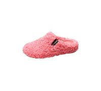 Pantoffel VERBENAS, Damen, Gr. 42, wärmend, pink (orange), Textil, unifarben, Schuhe Hausschuh Pantoffeln Plüsch Hausschuh, Hausschuh, Homeslipper, Clog in kuscheliger Optik (70521325-42) orange