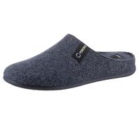 Pantoffel VERBENAS "Eagle", Herren, Gr. 41, blau (dunkelblau), Filz, meliert, Schuhe Pantoffel, Clog, Homeslipper, Hausschuh zum Schlupfen (65507916-41)