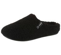 Pantoffel VERBENAS, Herren, Gr. 45, schwarz, Textil, Schuhe, Homeslipper, Wohlfühlschuh, Hausschuh mit Label (46962030-45) schwarz
