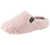 Pantoffel VERBENAS "York Damara", Damen, Gr. 39, rosé, Textil, Schuhe, Homeslipper, Clog, Schlappen, Hausschuh in kuscheliger Optik (61445060-39) rosé