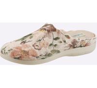 Pantoffel WALDLÄUFER, Damen, Gr. 36, rosé, geblümt, Filz, Schuhe (11578011-36) rosé, geblümt