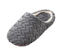 Pantoffeln Herren Filz Plüsch Hausschuhe Filzpantoffeln,Flauschig Filzhausschuhe House Shoes Hüttenschuhe Ultraleicht Hochzeit Flip Flops Für Gäste Herrenhausschuhe Pantoffel 43 46 Anti Schweiß