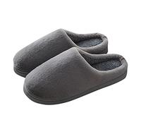 Pantoffeln Herren Filz Plüsch Hausschuhe Filzpantoffeln,House Shoes Hüttenschuhe Ultraleicht Flauschig Filzhausschuhe Hochzeit Flip Flops Für Gäste Pantoffel 43 46 Anti Schweiß Herrenhausschuhe