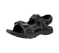 Pantoffeln Herren Outdoor Sandalen, Freizeit Wander Pantoletten Weit Offene Sommerschuhe rutschfeste Trekkingsandalen Ergonomische Outdoorsandalen mit Verstellbarem Riemen Wolkenschuhe Herrenschuhe