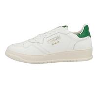 Sneaker PANTOFOLA D´ORO "Pantofola d'Oro Sneaker Leder", Gr. 42, bunt (weiß, grün), Leder, casual, Schuhe (93303457-42) weiß, grün