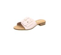 Gabor Damen Pantoletten, Frauen Slipper,Moderate Mehrweite (G),Wedge-Sohle,Schlupfschuhe,schluepfschuhe,Slides,Creme (Gold),42 EU / 8 UK