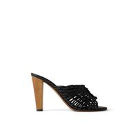 Pantolette Adela aus Lammleder 38.5 Black