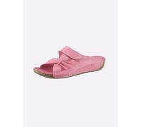 Pantolette ANDREA CONTI, Damen, Gr. 39, rosa (altrosa), Glattleder, Schuhe Pantolette (21217656-39) altrosa