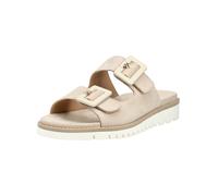 Pantolette ARA "Ara Sandalen Veloursleder", Damen, Gr. 38, weiß, Veloursleder, Schuhe Pantolette (33032367-38) weiß