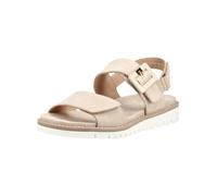 Pantolette ARA "Ara Sandalen Veloursleder", Damen, Gr. 42, beige, Veloursleder, Schuhe Pantolette (30764668-42) beige