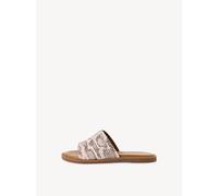Tamaris Da.-Pantolette für Damen, beige, Größe 38 EU
