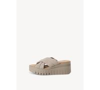Pantolette beige Gr. 40