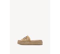 Pantolette beige Gr. 40