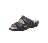 Pantolette BELVIDA, Damen, Gr. 36, blau (marine), Veloursleder, Basic, Schuhe Pantolette (10173607-36) marine