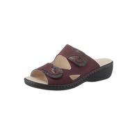 Pantolette BELVIDA, Damen, Gr. 37, rot (bordeaux), Veloursleder, Basic, Schuhe Pantolette (63892342-37) bordeaux