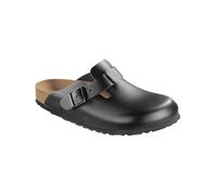 Birkenstock - Clogs - Unisex - Boston Natural Leather - Boston Natural Leather Black für Herren aus Leder - Größe 38 - schwarz schwarz 38