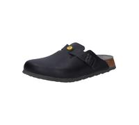 Pantolette BIRKENSTOCK "Boston ESD", Damen, Gr. 40, schwarz, Obermaterial: 100% Rindsleder Leather cow., Schuhe Pantolette (67326540-40) schwarz