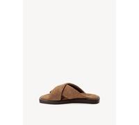 Tamaris - Da.-Pantolette brown suede - Gr. - 38