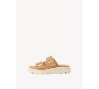 Tamaris Damenschuhe Klassische Pantoletten BROWN STRCTURE BROWN STRCTURE - Gr. - 39