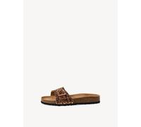 Tamaris Pantolette Damen Flach braun,EU 41