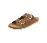 Pantolette CAMEL ACTIVE "camel active Pantoletten Leder", Damen, Gr. 37, beige (natur), Leder, Schuhe Pantolette (71801530-37)